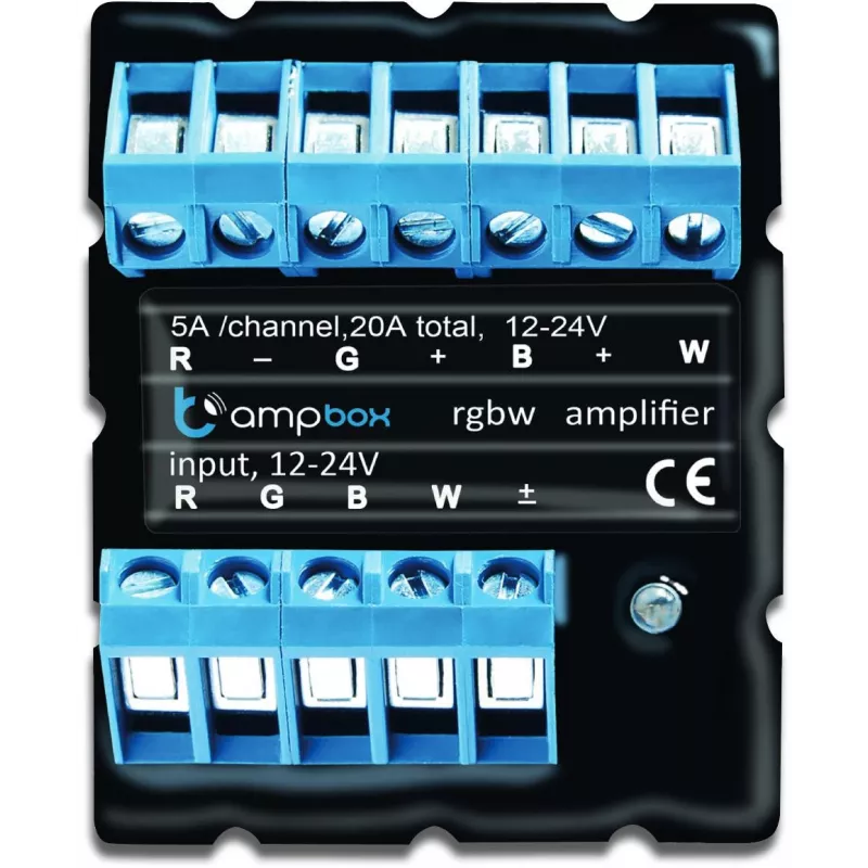 BLEBOX ampbox Smart LED Controller 4-κάναλο Wi-Fi RGBW CCT 12-24V DC