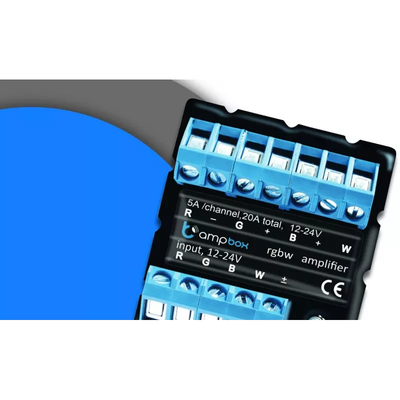 BLEBOX ampbox Smart LED Controller 4-κάναλο Wi-Fi RGBW CCT 12-24V DC