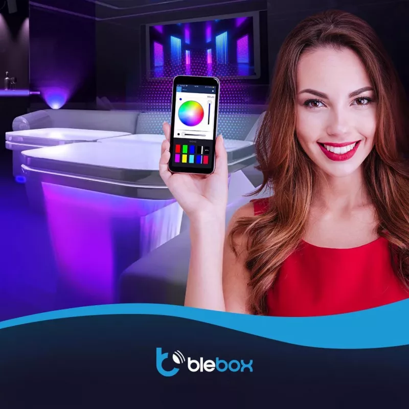 BLEBOX LED Pixelbox μονάδα φωτισμού