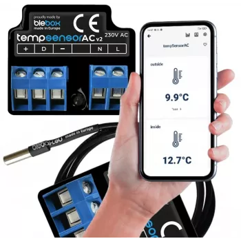 BLEBOX Αισθητήρας θερμοκρασίας TempSensorAC v2