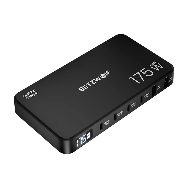 Blitzwolf BW-S30 Σταθμός Φόρτισης 6 σε 1 4xUSB-C + 2xUSB 175W