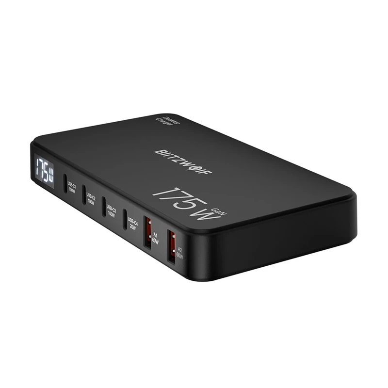 Blitzwolf BW-S30 Σταθμός Φόρτισης 6 σε 1 4xUSB-C + 2xUSB 175W