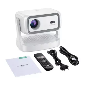 Blitzwolf BW-V12 Full HD (1080p) LCD Προβολέας, 600 ANSI-Lumen, Android 9.0 Smart Προβολέας