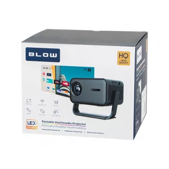BLOW AndroidTV FullHD MaxView φορητός προβολέας μαύρο