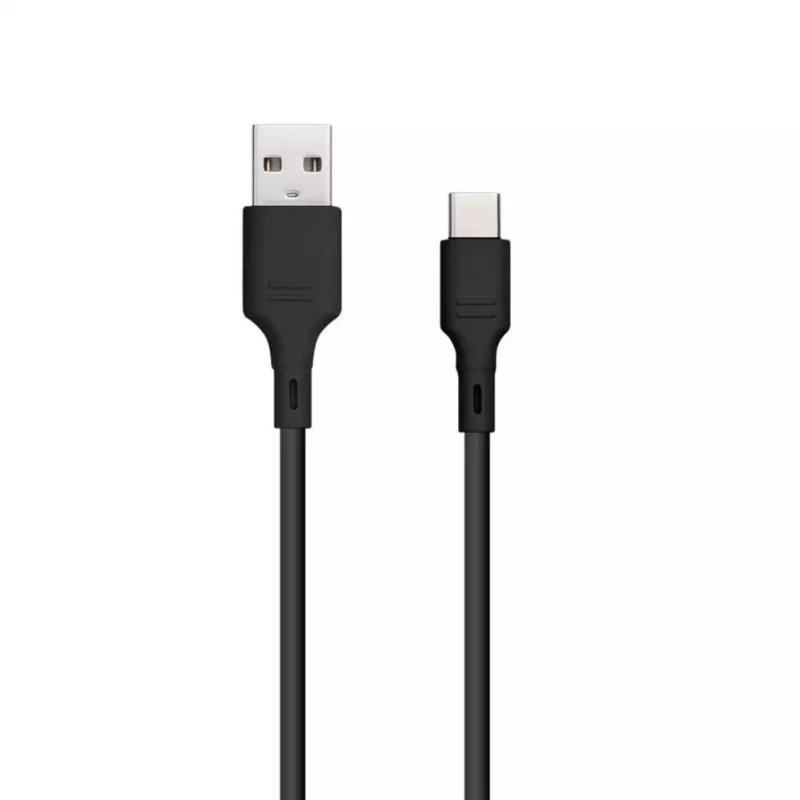 Blue Star Καλώδιο USB-A σε USB-C 1m 3A Μαύρο DC-001AC3.0