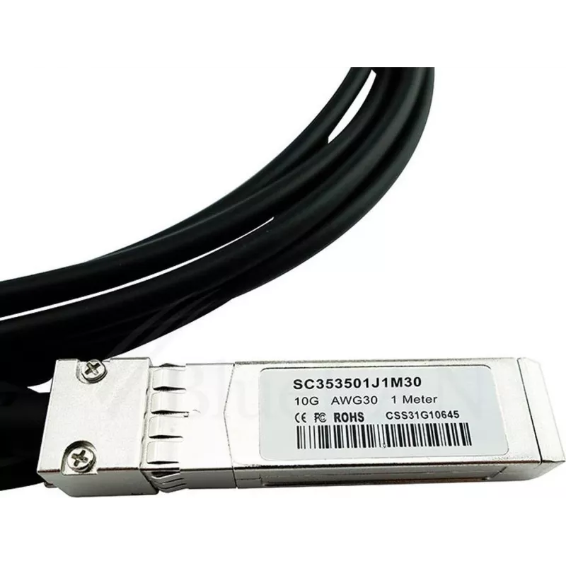 BlueLAN DAC-1M-EX-BL Συμβατό καλώδιο Emulex DAC-1M-EX SFP+ Direct Attach 1m μαύρο