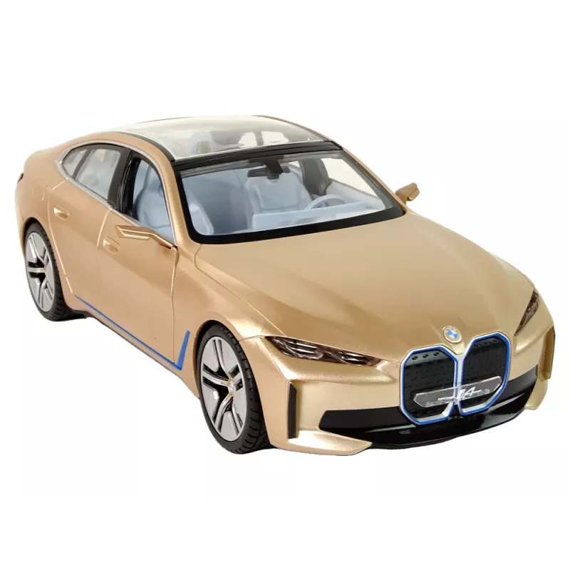 BMW I4 RC τηλεχειριζόμενο αυτοκίνητο Rastar χρυσό 1:14