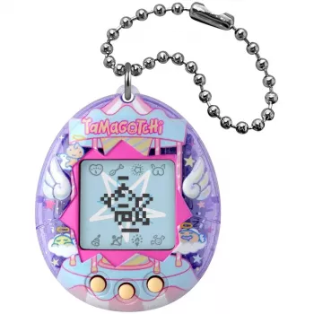 BND Tamagotchi Original - Angel Carousel Εικονικό Κατοικίδιο Παιχνίδι, Λευκό
