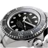 BOBROFF BF001 ανδρικό analog quartz ρολόι 44mm μαύρο δερμάτινο λουράκι
