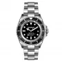 BOBROFF BF001 ανδρικό analog quartz ρολόι 44mm μαύρο δερμάτινο λουράκι