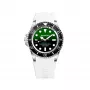 BOBROFF MAN BF0002i-BFSTB 44mm αναλογικό ρολόι quartz μαύρο δέρμα