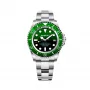 BOBROFF MAN BF0002J1bv αναλογικό ρολόι quartz 44mm μαύρο δέρμα