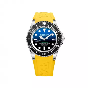 BOBROFF MAN BF0003-BFSTA ρολόι χειρός quartz 44mm ανοξείδωτο ατσάλι