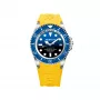 BOBROFF MAN BF0003baBFSTA αναλογικό ρολόι χαλαζία 44 mm μαύρο καντράν δερμάτινο λουράκι