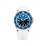 BOBROFF MAN BF0003baBFSTB 42mm Quartz Αναλογικό ρολόι Μαύρο καντράν Δερμάτινο λουράκι