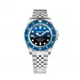 BOBROFF MAN BF0003baBFSTJ αναλογικό ρολόι quartz 42mm μαύρο καντράν δερμάτινο λουράκι
