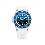 BOBROFF MAN BF0003ibaBF 42mm Ρολόι κουάρτζ αναλογικό - Μαύρο καντράν, Δερμάτινο λουράκι
