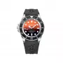 BOBROFF MAN BF0004i-BFSTN 42mm ρολόι quartz αναλογικό μαύρο καντράν δερμάτινο λουράκι