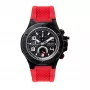 BOBROFF MAN BF1002M14 ρολόι quartz analog 42mm μαύρο καντράν δερμάτινο λουράκι