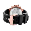 BOBROFF MAN BF1002M15 αναλογικό ρολόι quartz 43mm μαύρο καντράν λουράκι δέρμα