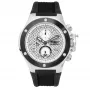 BOBROFF MAN BF1002M20 αναλογικό quartz ρολόι 43mm μαύρο καντράν δερμάτινο λουράκι