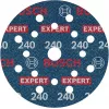 Bosch Expert M480 δίσκος λείανσης πλέγματος 150 mm P120 συσκευασία 50 τεμ. Velcro πολλαπλών οπών για εκκεντρικούς λειαντήρες 2608902449