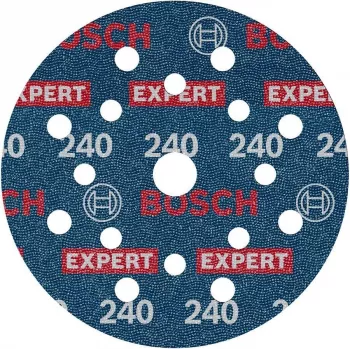 Bosch Expert M480 δίσκος λείανσης πλέγματος 150 mm P120 συσκευασία 50 τεμ. Velcro πολλαπλών οπών για εκκεντρικούς λειαντήρες 2608902449