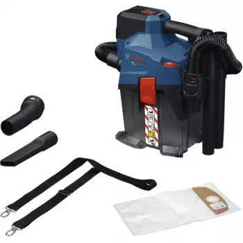 BOSCH GAS 18V-6LS Μπαταριοκίνητο σκουπάκι στεγνού καθαρισμού (Μπλε/Μαύρο, χωρίς μπαταρία)