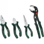 Bosch Powertools σετ 4 τεμ. πενσών 1600A02W7K με πένσα συνδυασμού, πλαϊνό κόφτη, μυτοτσίμπιδο και πένσα υδραυλική, πράσινο/μαύρο