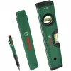 Bosch PowerTools Σετ σήμανσης, 3 τεμ. (Πράσινο/Μαύρο) – Σημαδευτής βάθους, Universal marker & μολύβι ξυλουργού