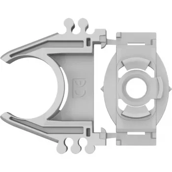 BOSCH PRO EPC-16 σφιγκτήρας σωλήνα, 100 τεμ. (ανοιχτό γκρι, για σωλήνες Ø 16 mm)