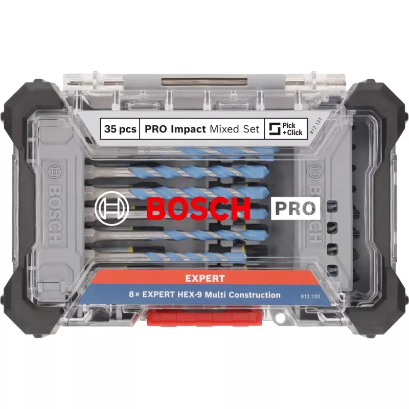 Bosch PRO Impact και Multi Σετ 35 τεμ. καρυδάκια κατσαβιδιού 2608521U82