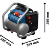 Bosch Professional GKO 18V-51 Μπαταριοκίνητος συμπιεστής (Μπλε/Ασημί)