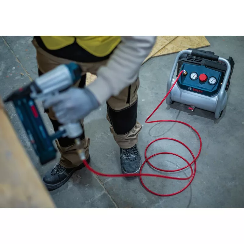 Bosch Professional GKO 18V-51 Μπαταριοκίνητος συμπιεστής (Μπλε/Ασημί)