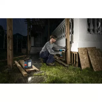 Bosch Professional GLI 18V-1500 Φορητός Προβολέας Εργασίας Μπαταρίας (Μπλε/Μαύρο, χωρίς μπαταρία)