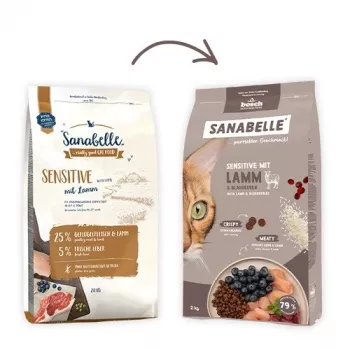 BOSCH Sanabelle Sensitive with Lamb - Ξηρά τροφή για γάτες - 2kg