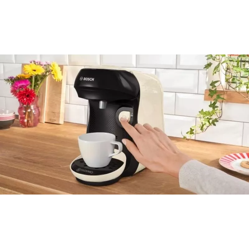 Bosch Tassimo TTAS107E Καφετιέρα με Κάψουλες Μαύρη 1300W