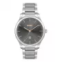 BOSS Ανδρικό Ρολόι 1513979 Pilot Edition 43mm Μπλε Καντράν Καφέ Δέρμα