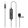BOYA BY-M1S Πανακουστικό μικρόφωνο Lavalier, σύνδεση 3,5 mm, Μαύρο