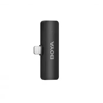BOYA BY-V4D ασύρματο σύστημα μικροφώνου με 4 πομπούς και 1 δέκτη Lightning (μαύρο)