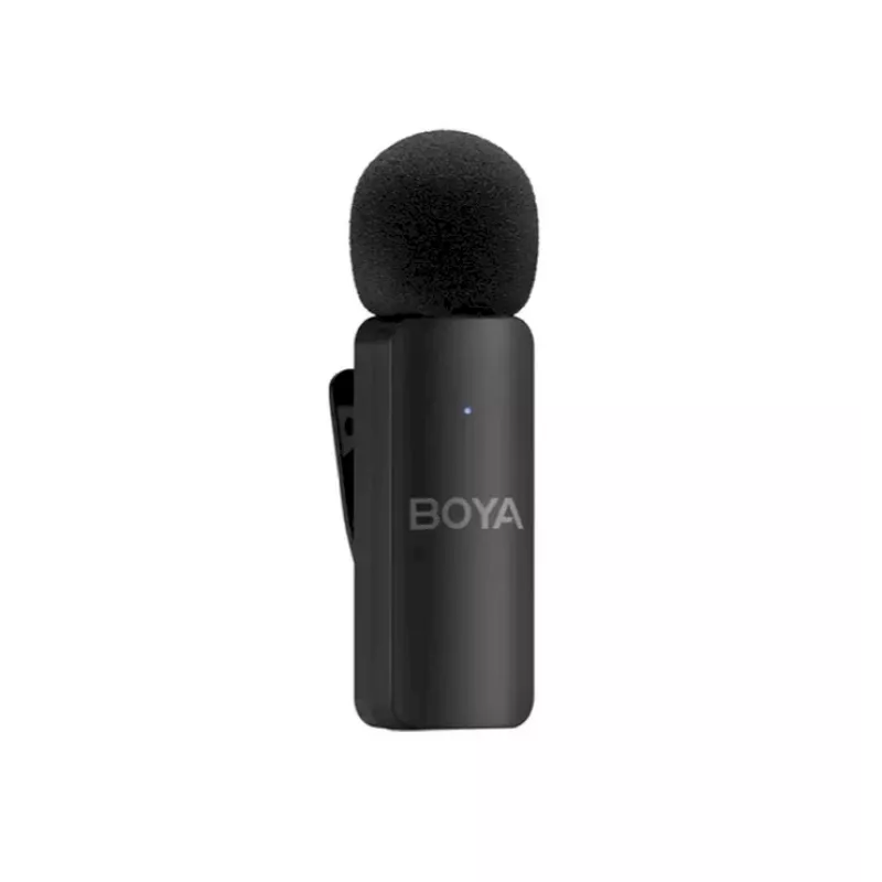 BOYA BY-V4D ασύρματο σύστημα μικροφώνου με 4 πομπούς και 1 δέκτη Lightning (μαύρο)