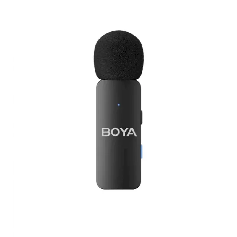 BOYA BY-V4D ασύρματο σύστημα μικροφώνου με 4 πομπούς και 1 δέκτη Lightning (μαύρο)