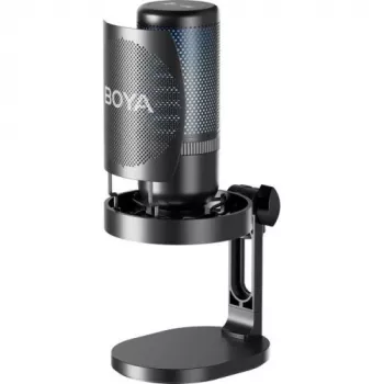 BOYA K3 ενσύρματο πυκνωτικό μικρόφωνο, omnidirectional, μείωση θορύβου, παρακολούθηση σε πραγματικό χρόνο, USB Type-C, μαύρο