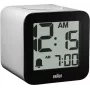 Braun BC 25 WP λευκό ξυπνητήρι χαλαζία με εκφώνηση ώρας (67710)