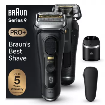 Braun Series 9 Pro+ 9560cc Μηχανή Ξυρίσματος Μαύρο