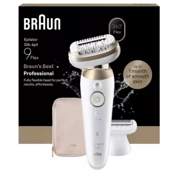 Braun Silk-épil 9 Flex 9-030 αποτριχωτική συσκευή χρυσό λευκό