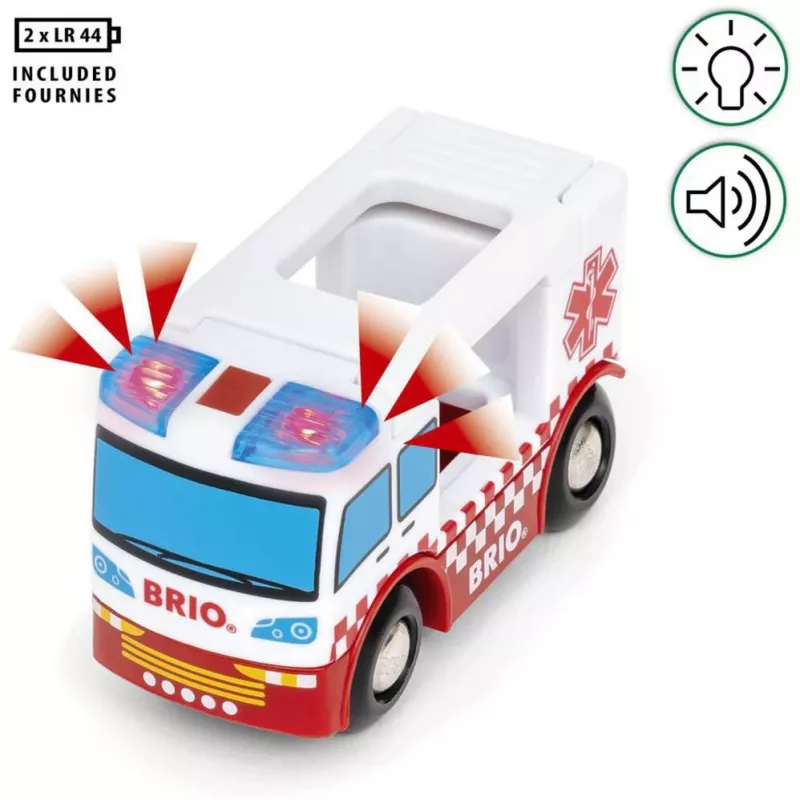 BRIO World ασθενοφόρο παιχνίδι όχημα
