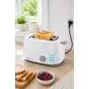 Brock BT 1002 WH Τοστιέρα 800W, Λευκό