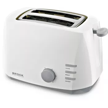 Brock BT 1002 WH Τοστιέρα 800W, Λευκό
