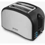 Brock BT 1003 SS Τοστιέρα 800W, Μαύρο/Ανοξείδωτο ατσάλι